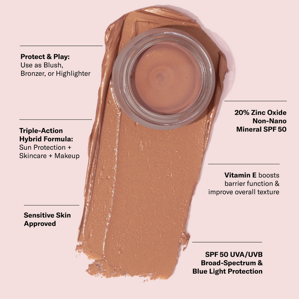 The Detox Market-Spf 50 Color Balm-Makeup-SPF50ColorBalm_BronzeJolie_Infograph-The Detox Market | Bronze Jolie - Warm caramel with bronze luminescence