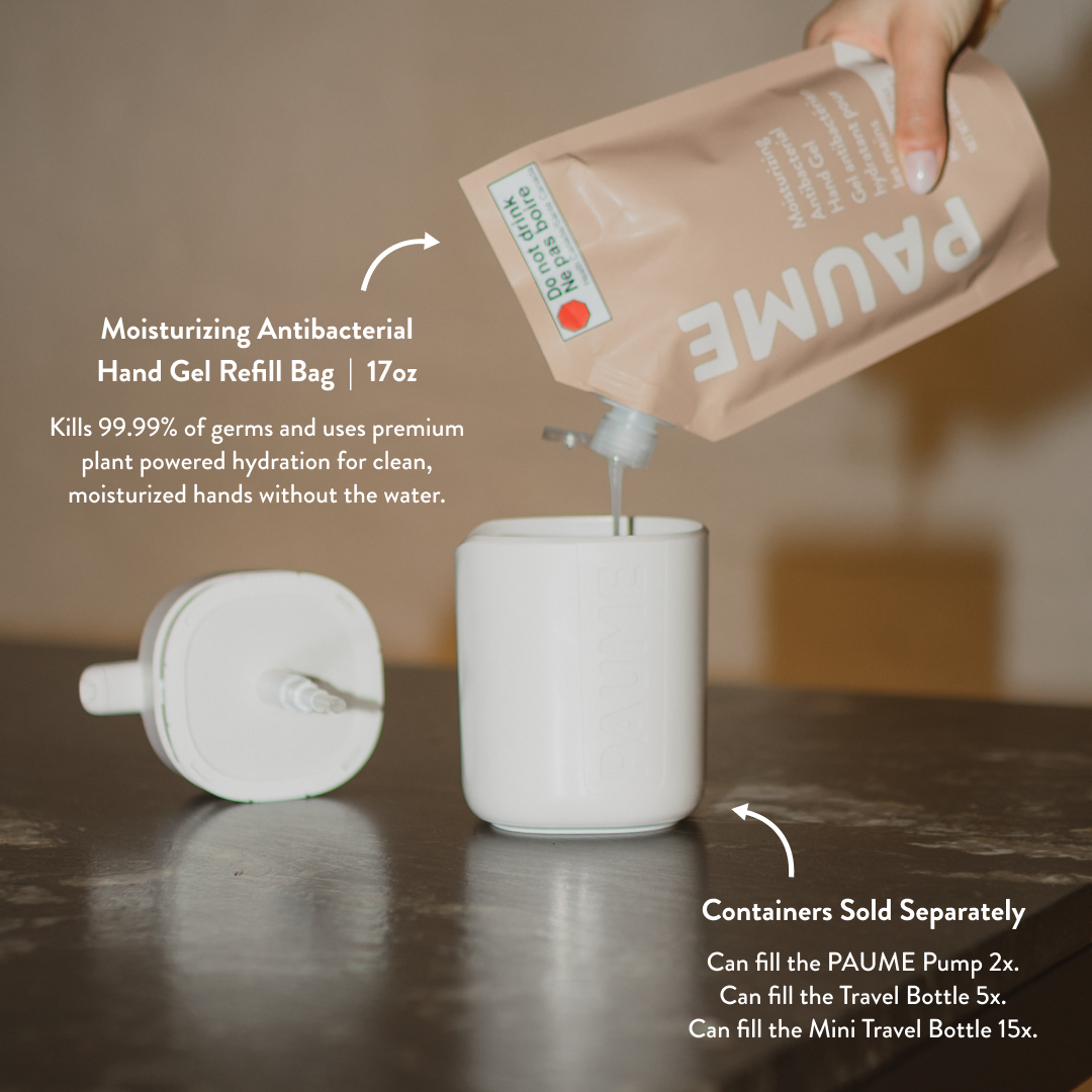 PAUME-Antibacterial Hand Gel Refill Bag-Body-SaniRefill1-The Detox Market | 