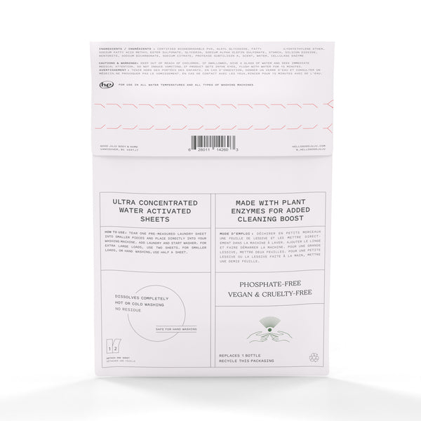 Good Juju-Good Juju Laundry Detergent Strips-Home-SummerRainBACK-The Detox Market | 