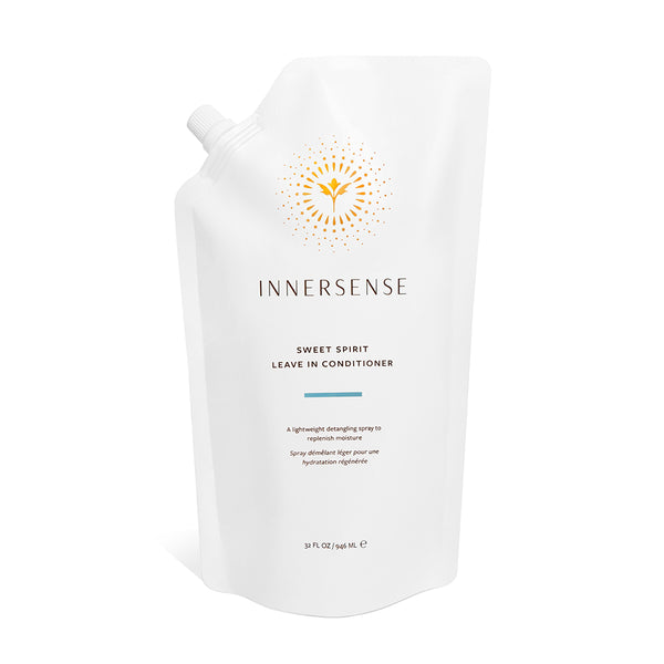 Innersense-Sweet Spirit Leave-In Conditioner-Hair-Sweet_Spirit_Leave_In-Conditioner-Refill-Pouch-32oz-The Detox Market | 32 oz Refill