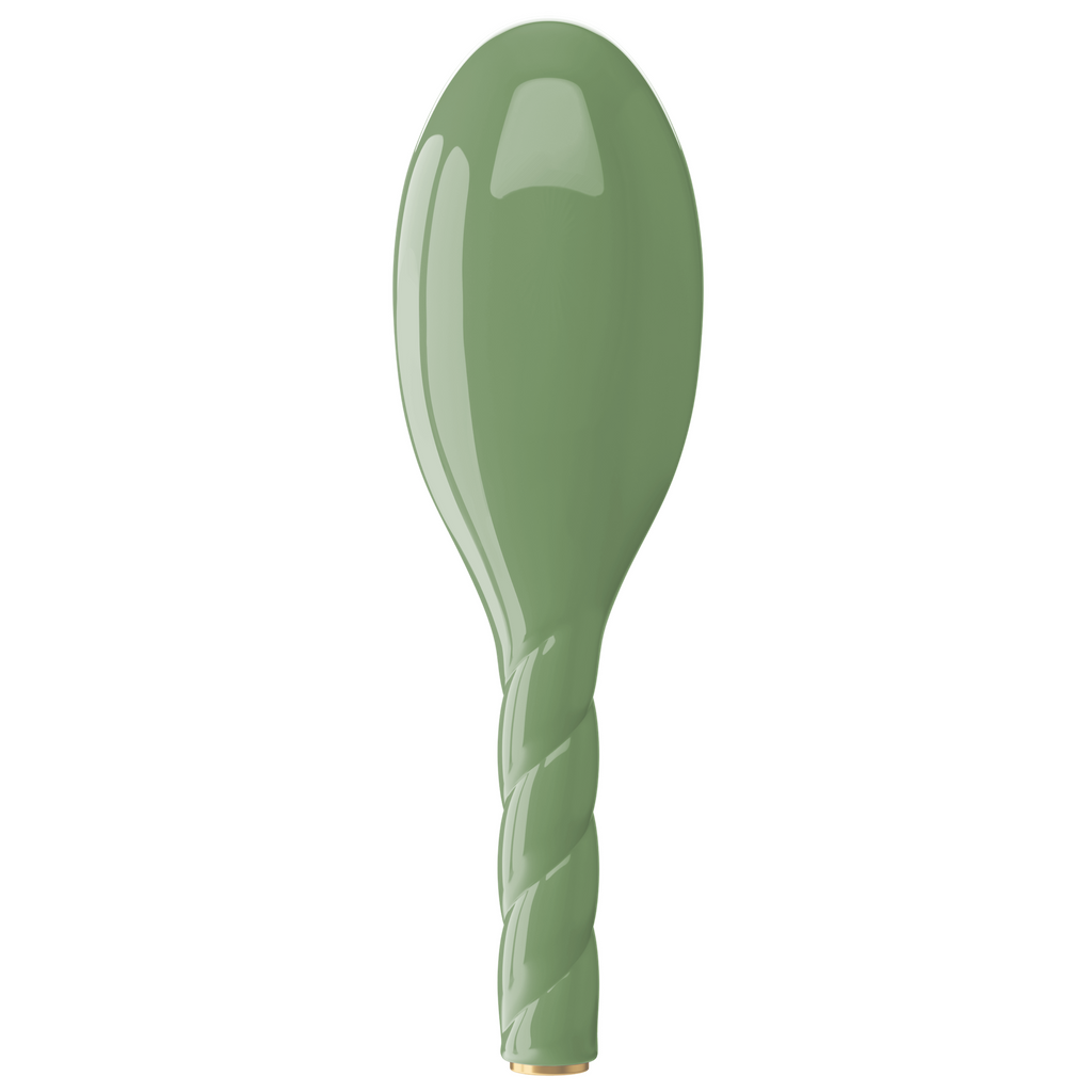La Bonne Brosse-N.04 The Miracle Detangling Scalp Brush - Almond Green-Hair-VERT-AMANDE_DOS-The Detox Market | 