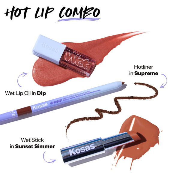 Kosas-Wet Lip Oil Gloss-Makeup-WLO_PDP_NA_HotLipCombo_forDIP2_2.2025-The Detox Market | Dip