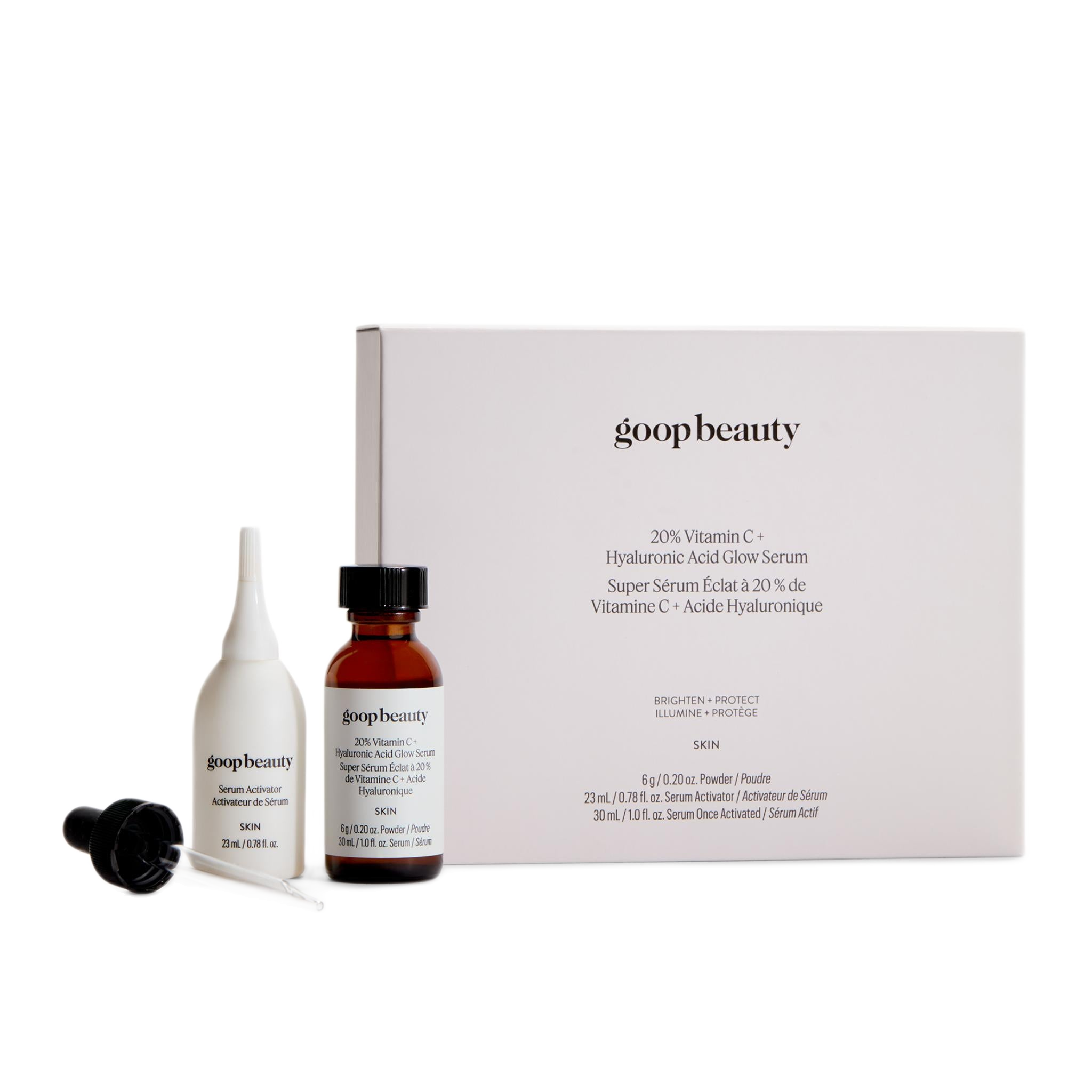 GOOPGLOW 20% Vitamin C + Hyaluronic Acid Glow Serum