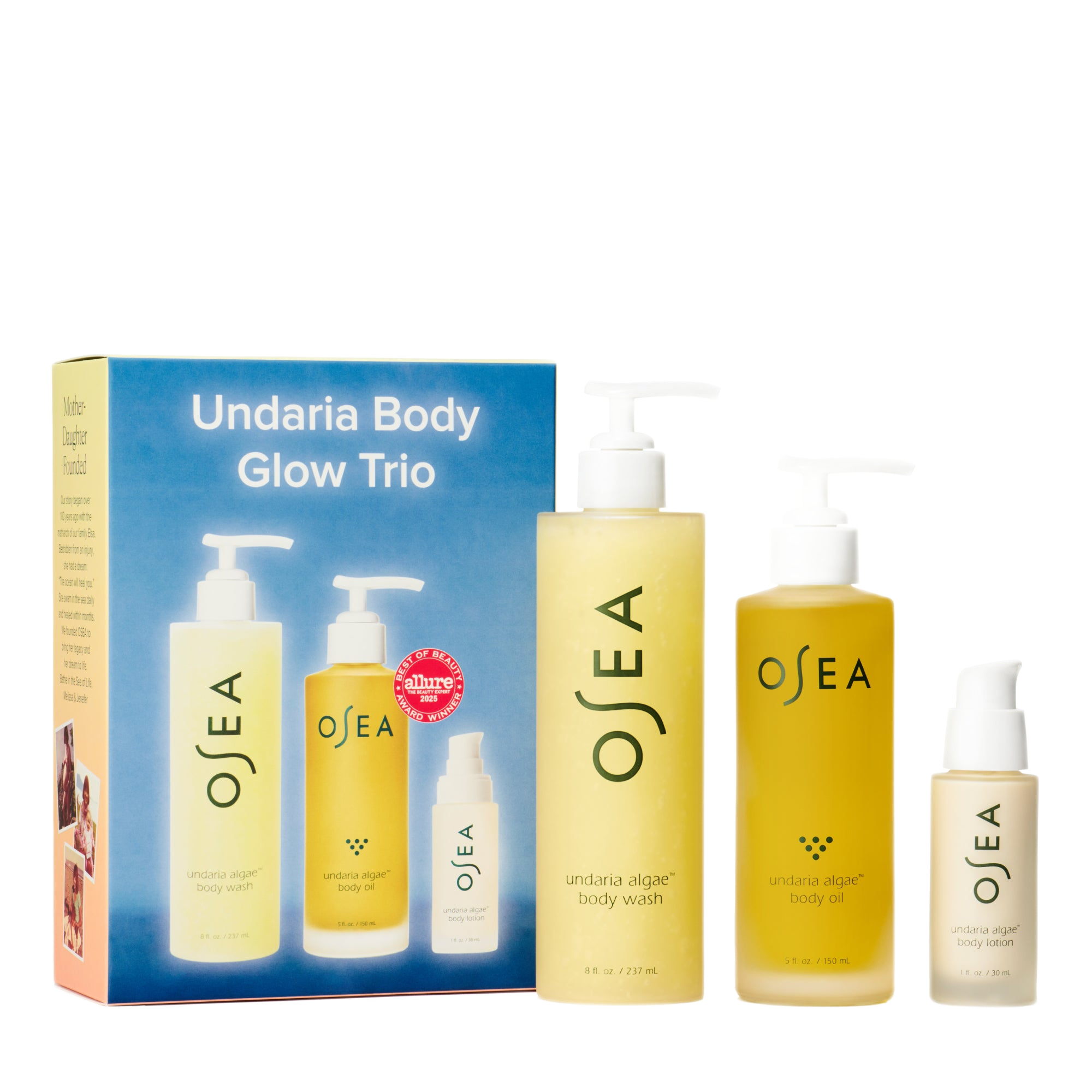Undaria Body Glow Trio