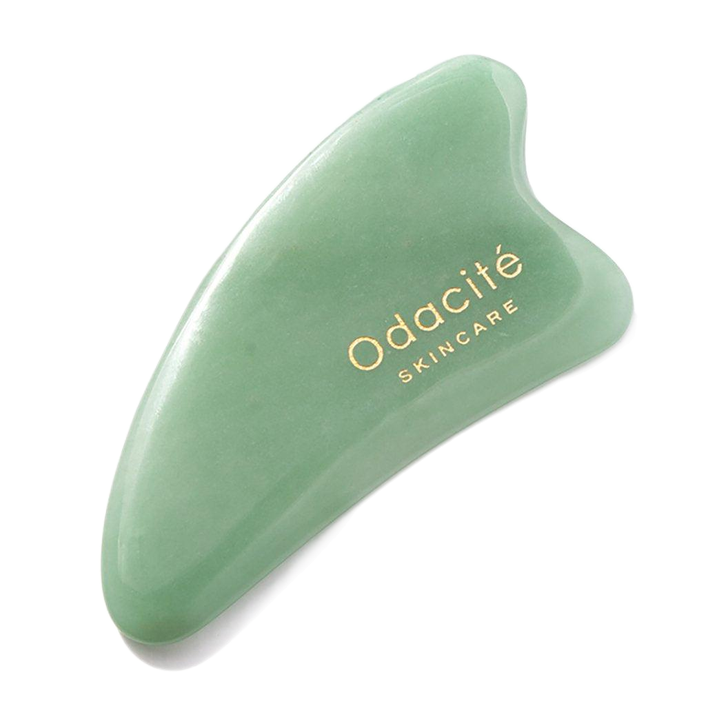 Crystal Contour Gua Sha Green Aventurine