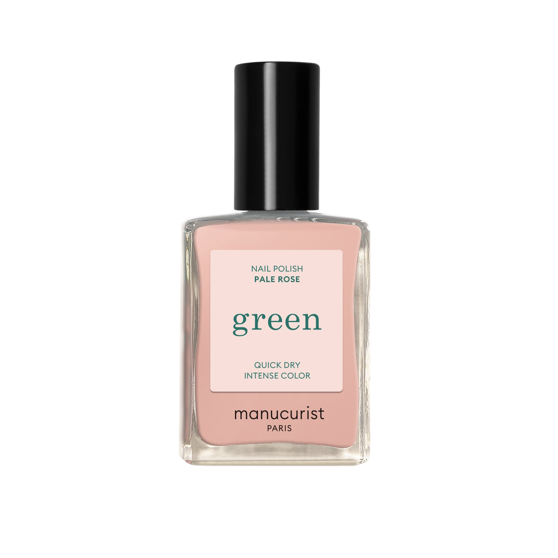 Green Nail Polish - Pale Rose