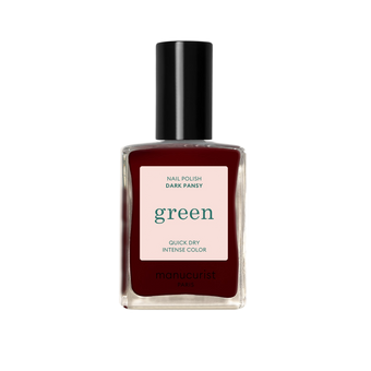 Green Nail Polish - Dark Pansy