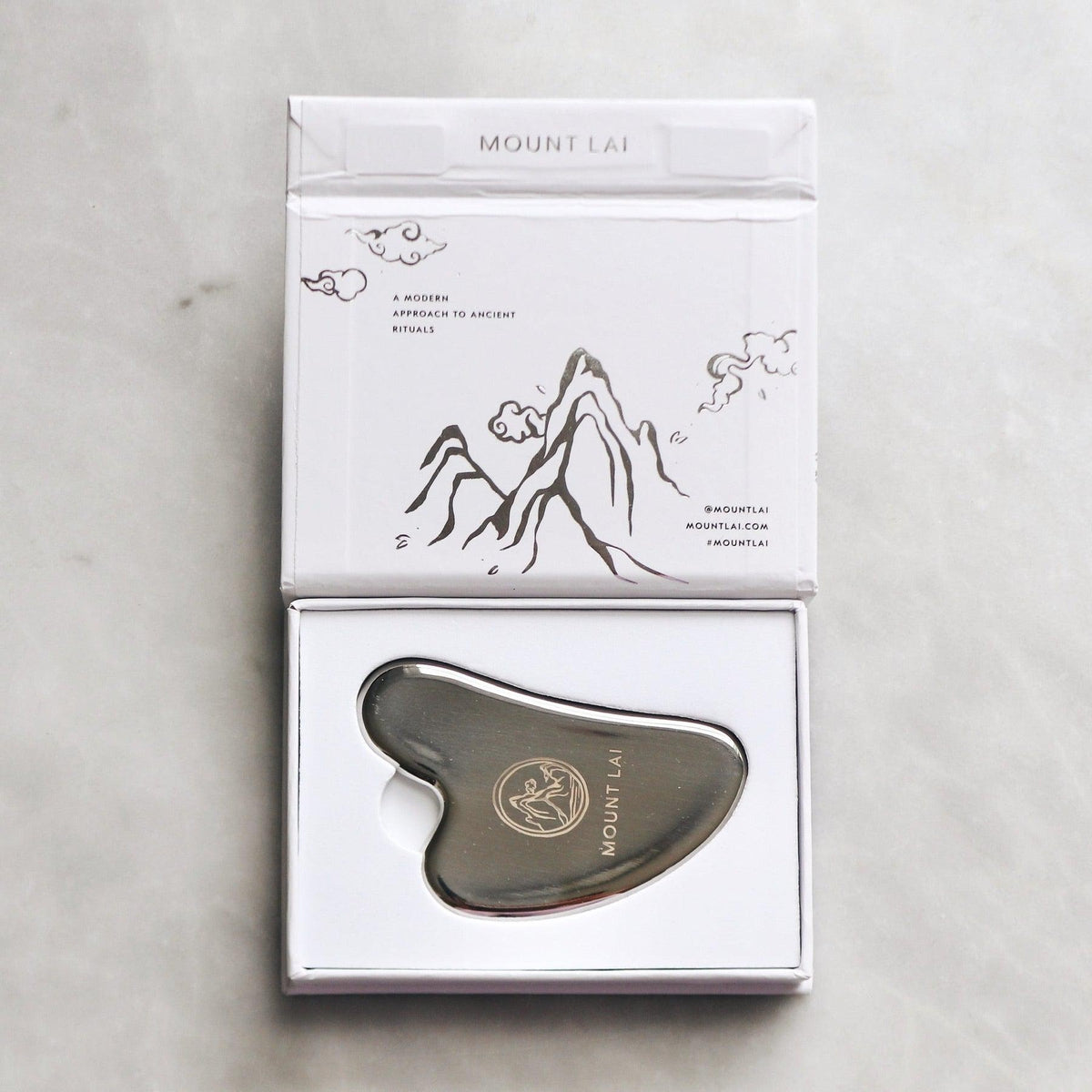 Mount Lai-The Stainless Steel Gua Sha Tool-