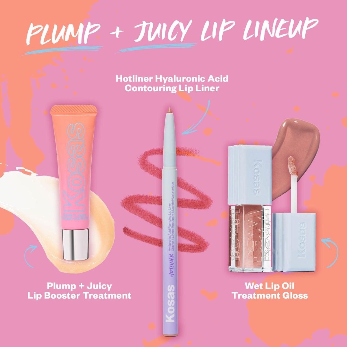 Plump & Juicy Lip Booster Buttery Treatment - Makeup - Kosas - Booster_pdp_09 - The Detox Market | 