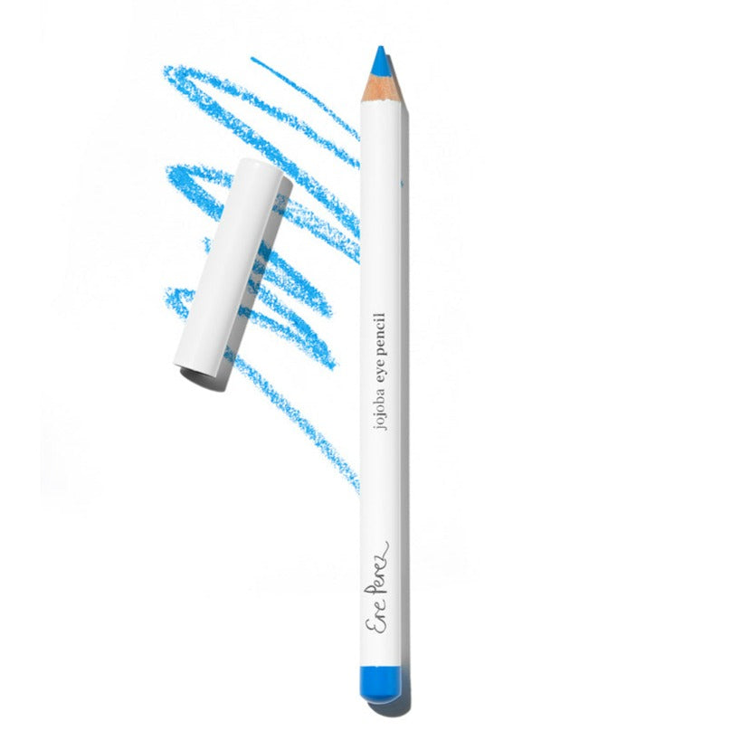 Jojoba Eye Pencil - Makeup - Ere Perez - ErePerez-JojobaEyePencil-640x960-Cerulean2 - The Detox Market | Cerulean
