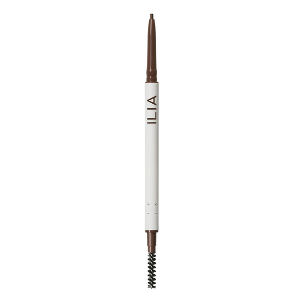 In Full Micro-Tip Brow Pencil - Makeup - ILIA - ILIA_2023_IN_FULL_BROW_PENCIL_OPEN_DARK-BROWN - The Detox Market | Dark Brown