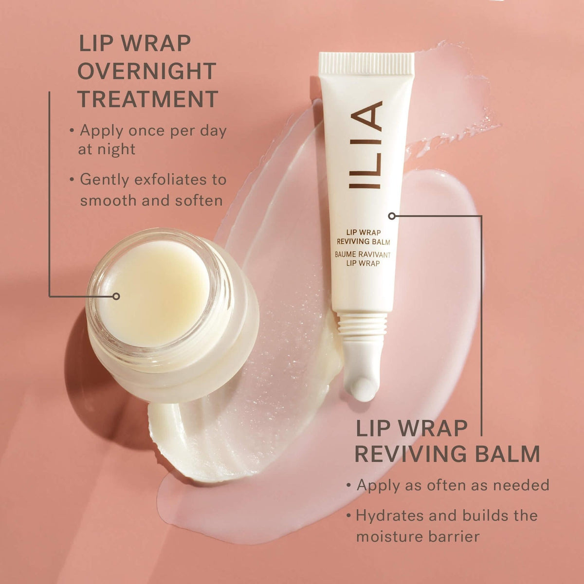 ILIA-Lip Wrap Reviving Balm-