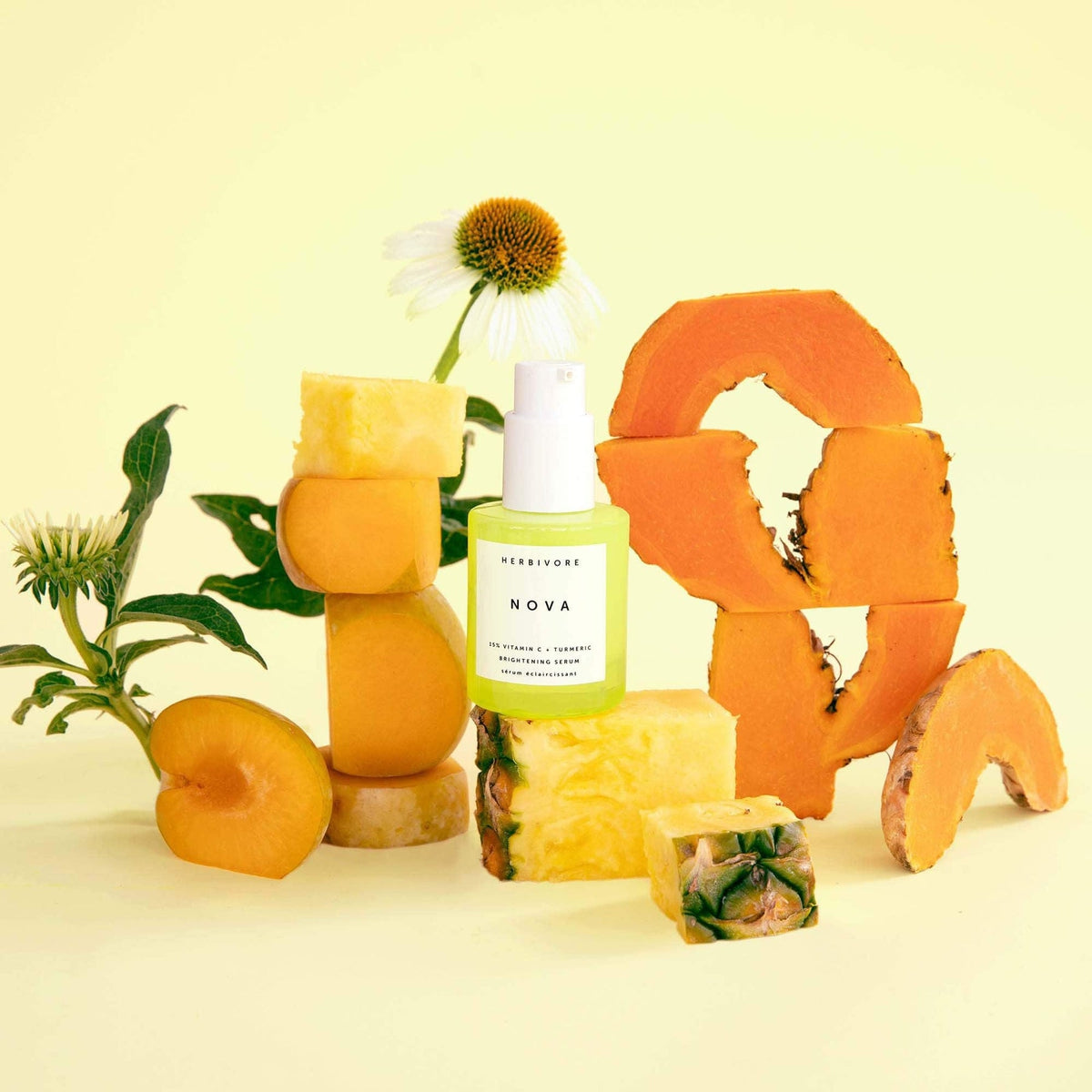 Herbivore-Nova 15% Vitamin C + Turmeric Brightening Serum-