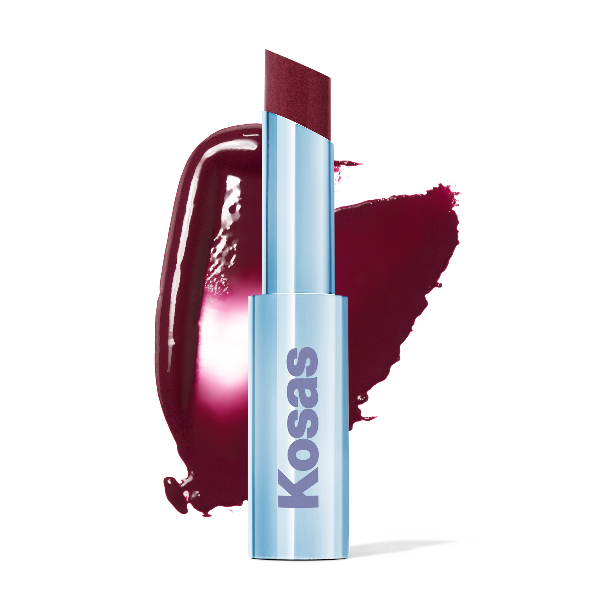 Wet Stick Moisture Lip Shine - Makeup - Kosas - PDP-WetStick-Bikini-Blaze - The Detox Market | Bikini Blaze - cool vibrant magenta
