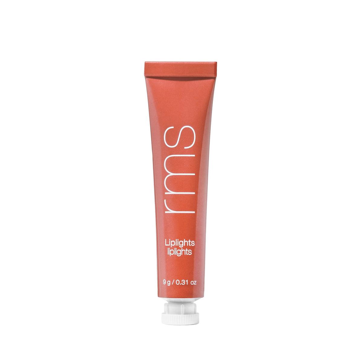 RMS Beauty-Liplights Cream Lip Gloss-Makeup-RMS_Liplights_LLG2_Bisou_816248025817-The Detox Market | Bisou - A muted coral