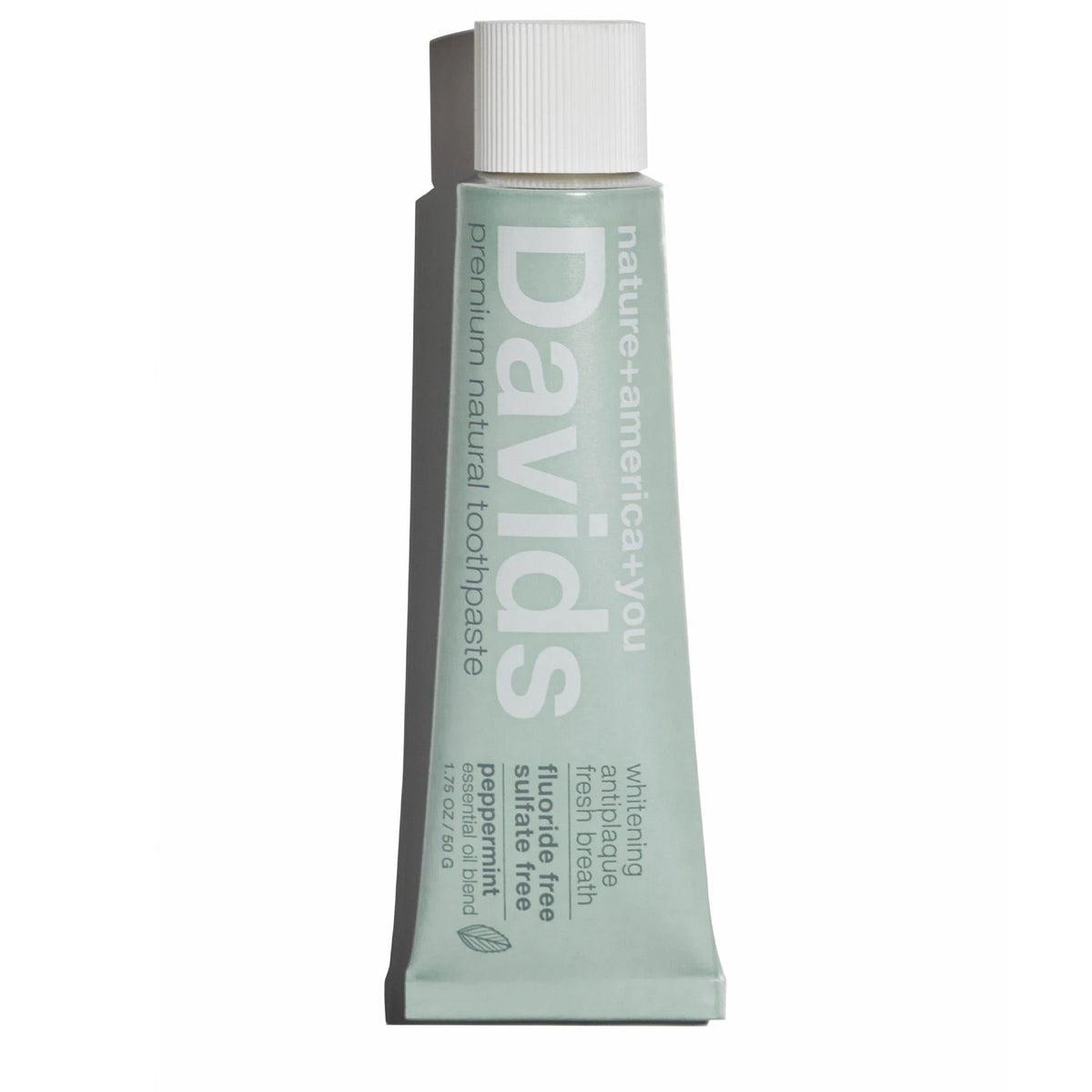 Davids-Premium Natural Toothpaste-Travel Size