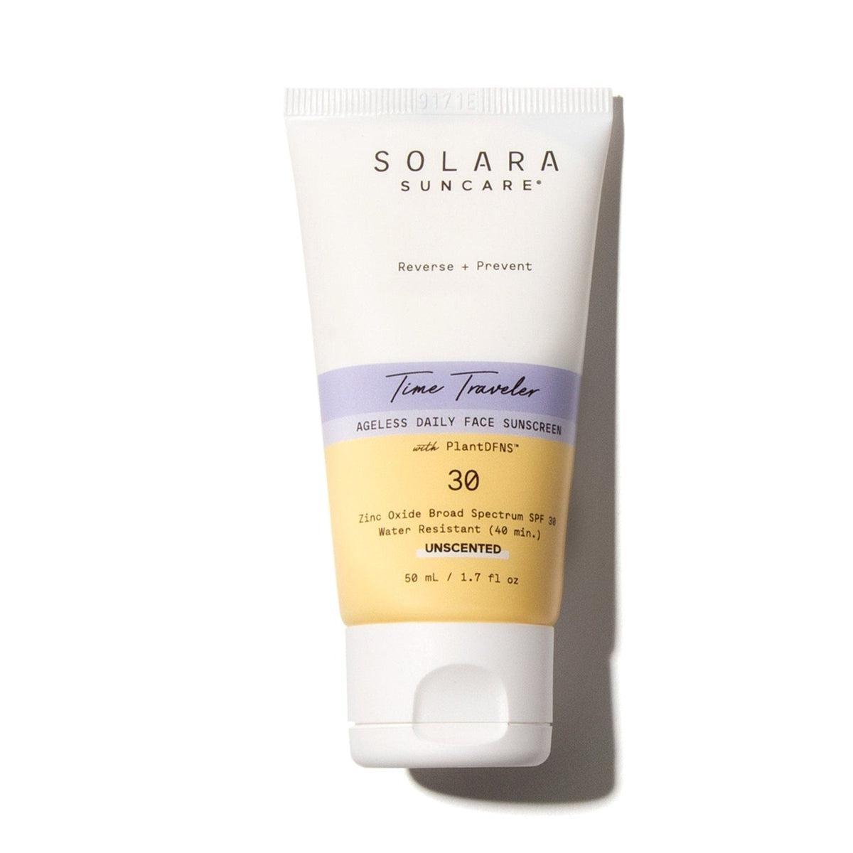 Solara Time Traveler Ageless Daily Face Sunscreen 